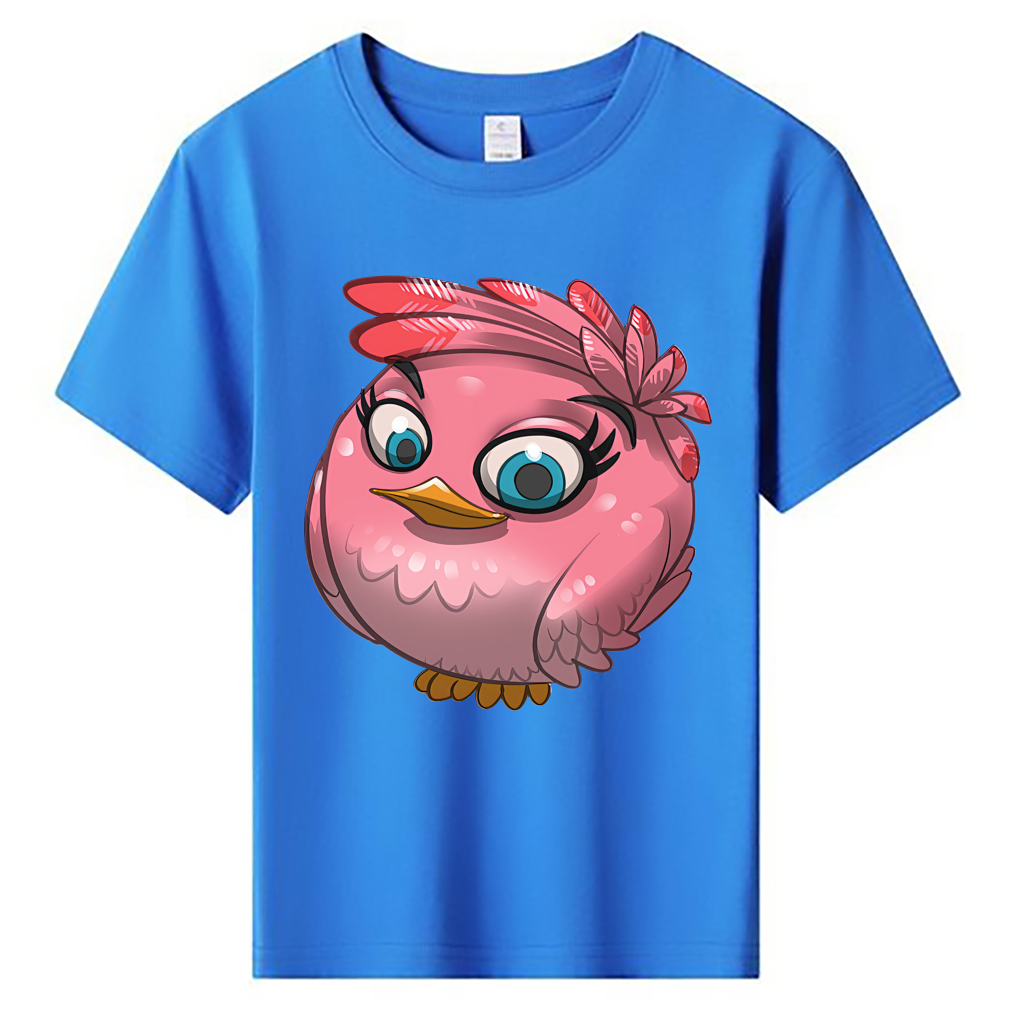 （画像用） Angry Birds アングリーバード 綿100％キッズTシャツ（フロントプリント）
